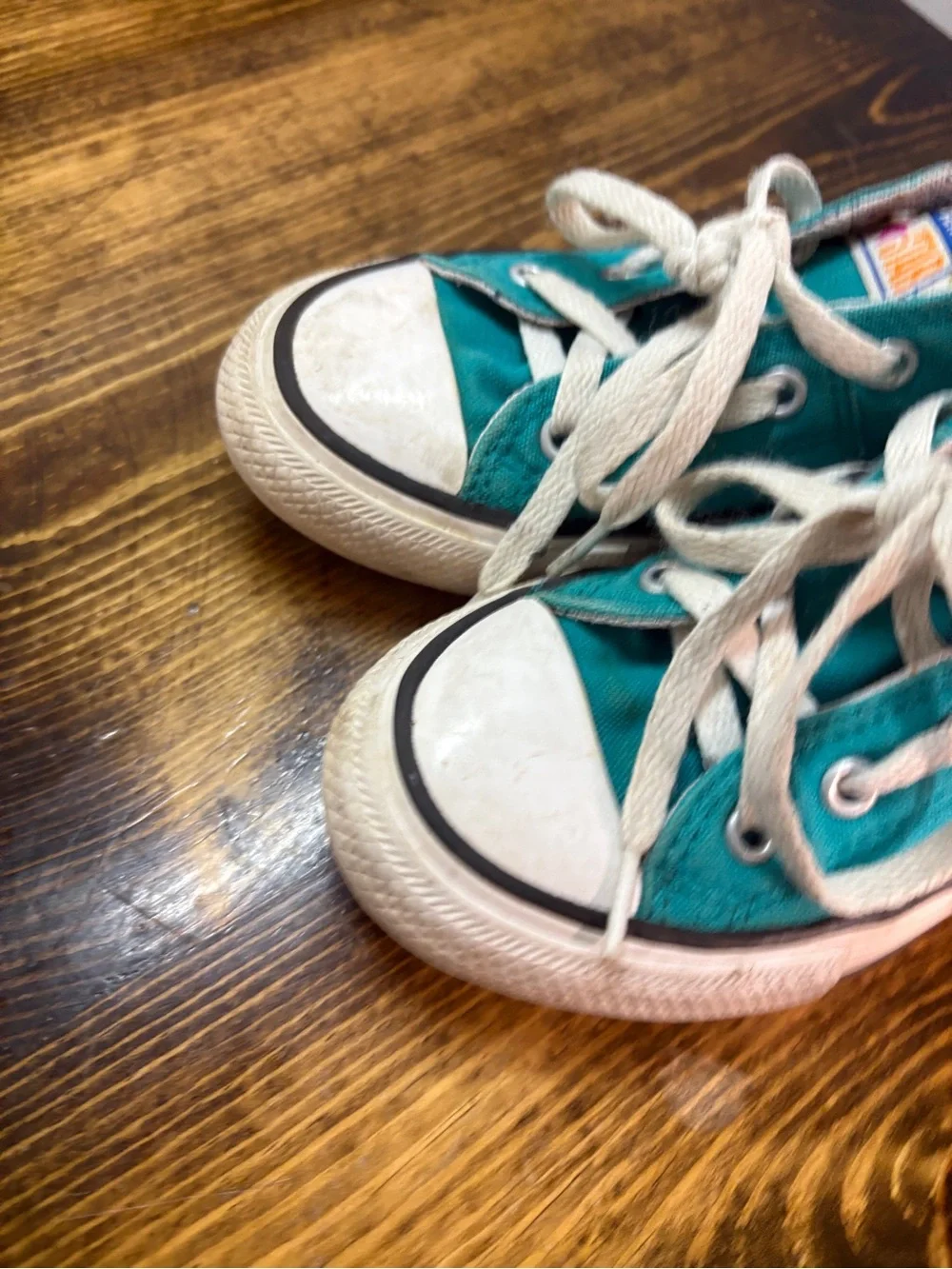 Converse‎ Turquoise Sneakers Size 13